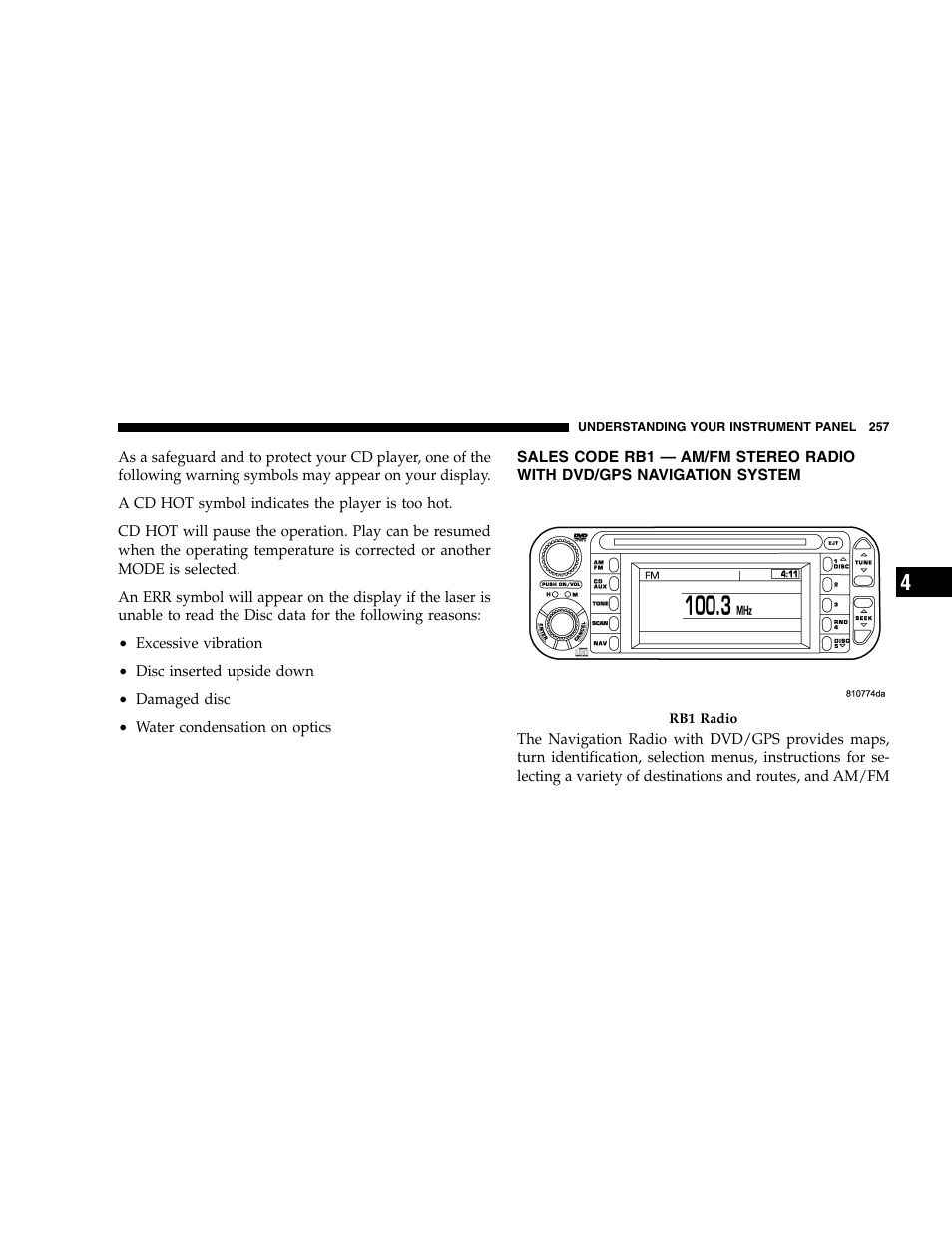 Dodge 2007 Caravan User Manual | Page 257 / 520