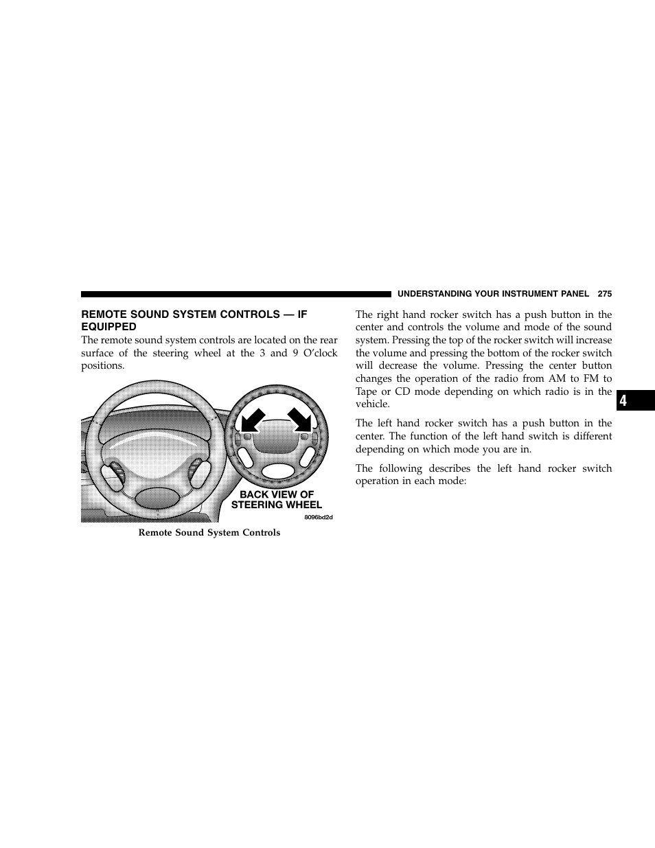 Dodge 2007 Caravan User Manual | Page 275 / 520