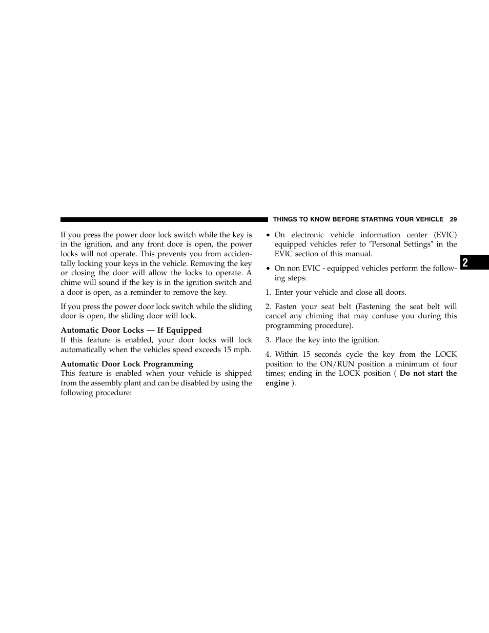 Dodge 2007 Caravan User Manual | Page 29 / 520