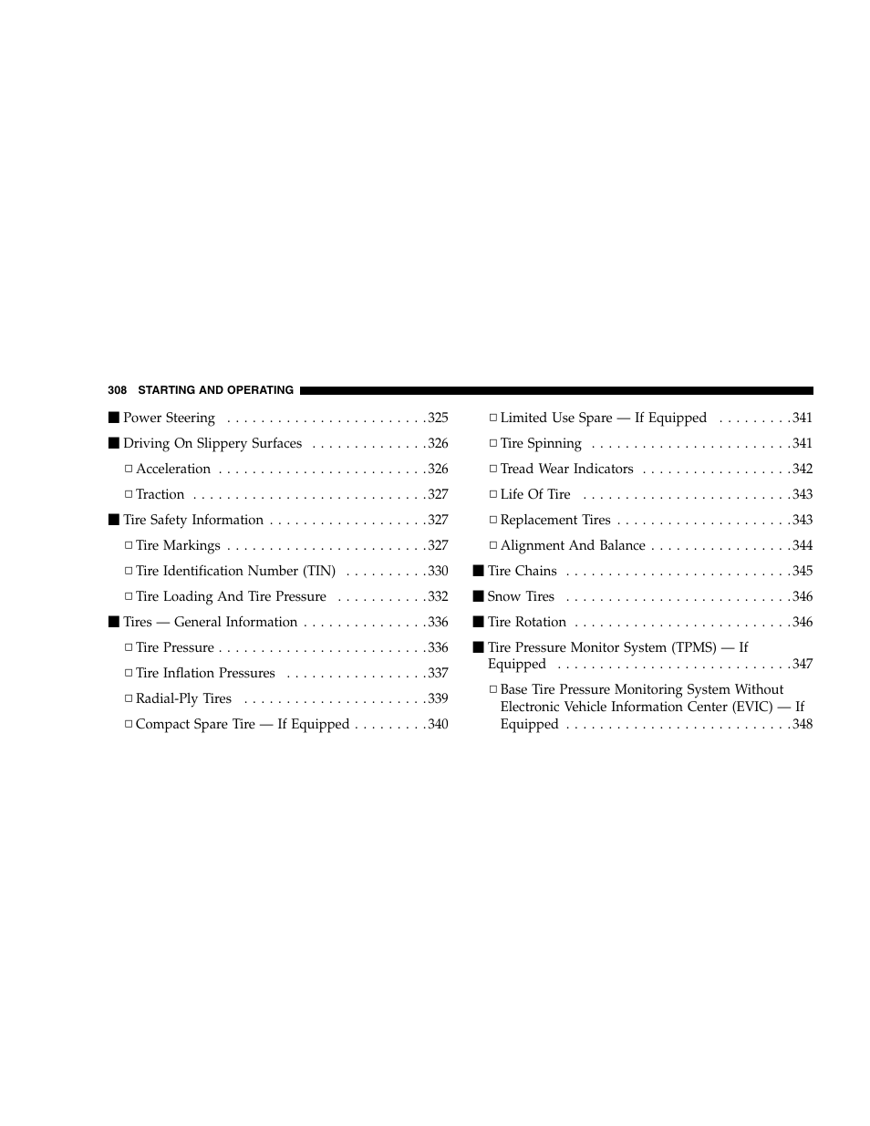 Dodge 2007 Caravan User Manual | Page 308 / 520