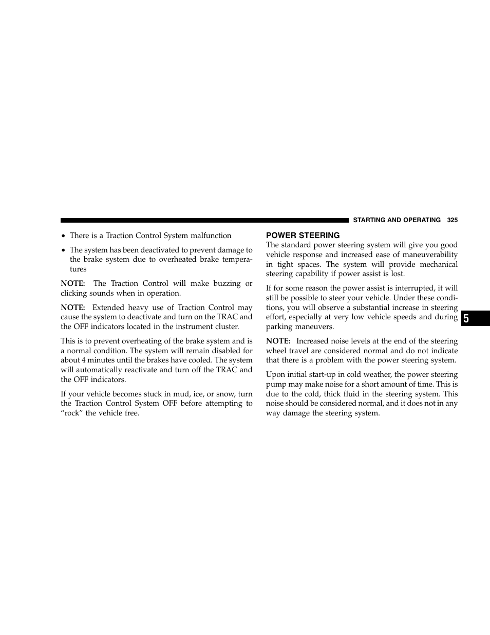 Dodge 2007 Caravan User Manual | Page 325 / 520