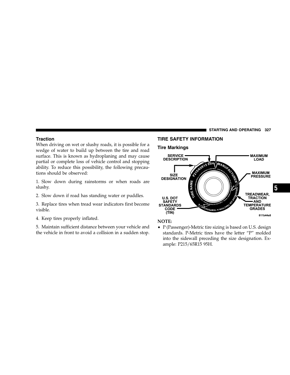 Dodge 2007 Caravan User Manual | Page 327 / 520