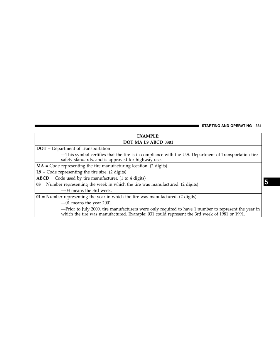 Dodge 2007 Caravan User Manual | Page 331 / 520