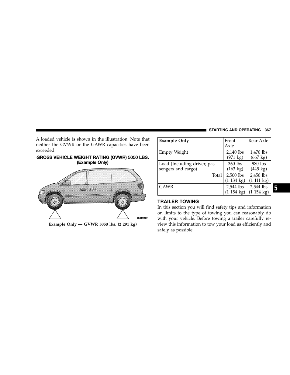 Dodge 2007 Caravan User Manual | Page 367 / 520