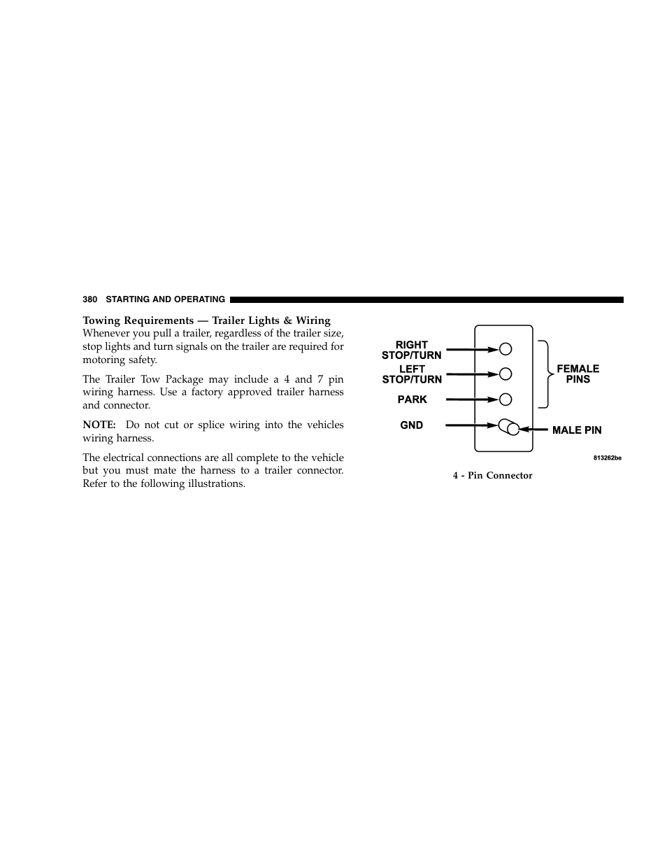 Dodge 2007 Caravan User Manual | Page 380 / 520
