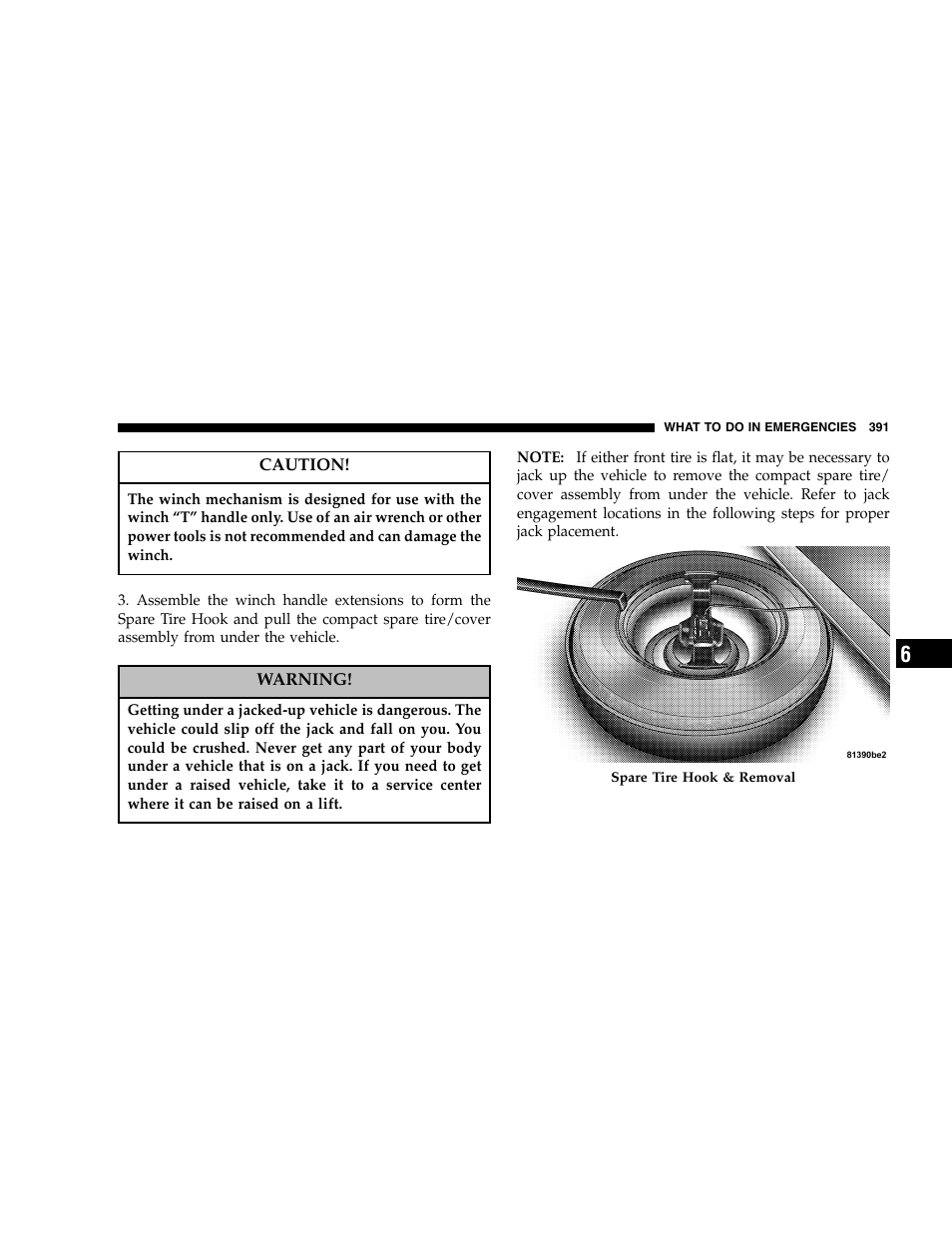 Dodge 2007 Caravan User Manual | Page 391 / 520