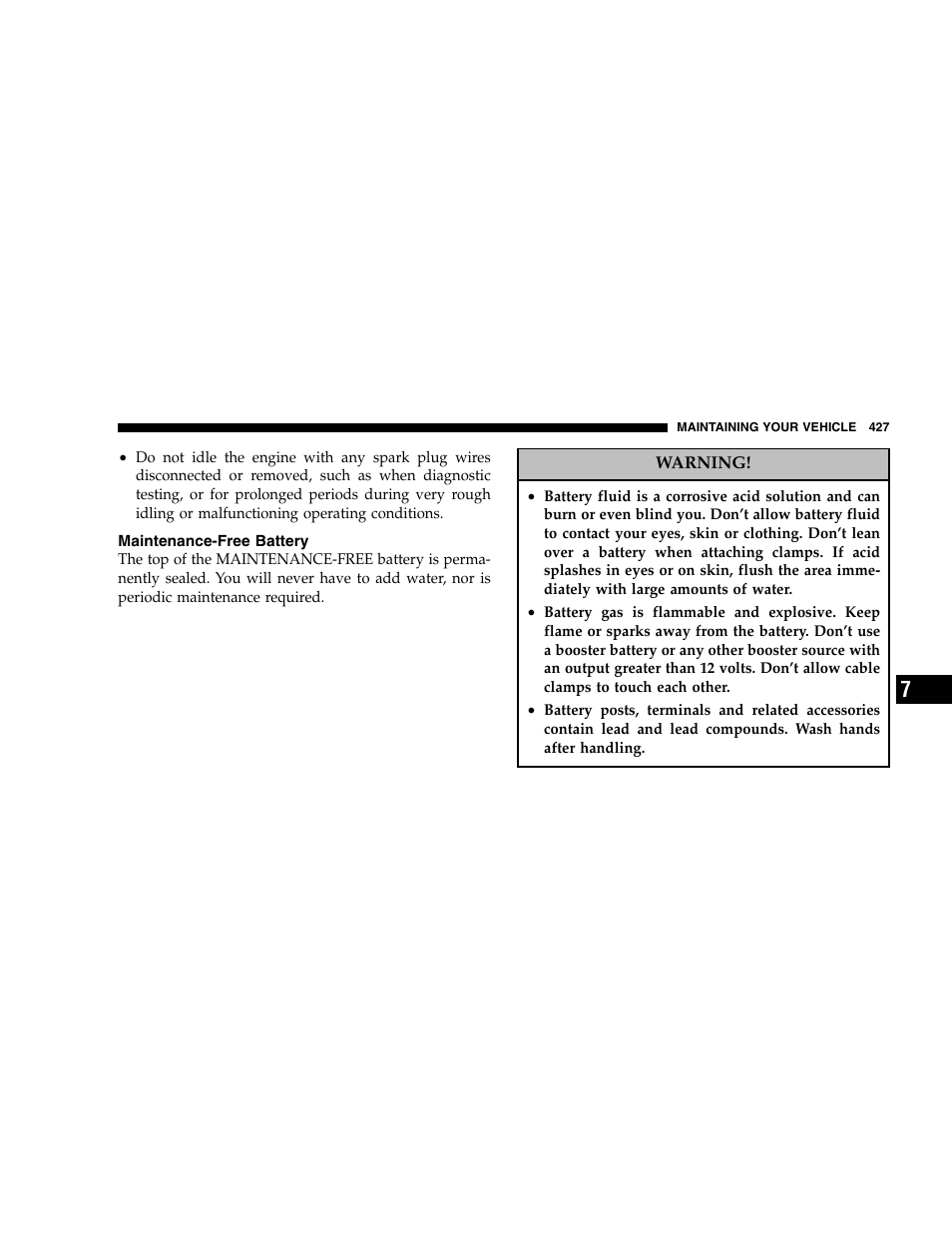 Dodge 2007 Caravan User Manual | Page 427 / 520