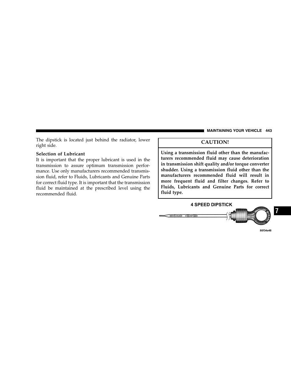 Dodge 2007 Caravan User Manual | Page 443 / 520