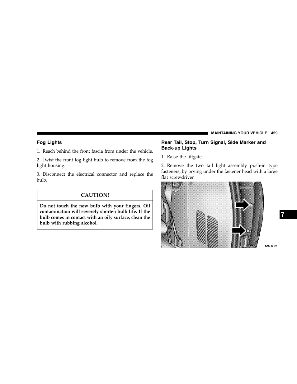 Dodge 2007 Caravan User Manual | Page 459 / 520