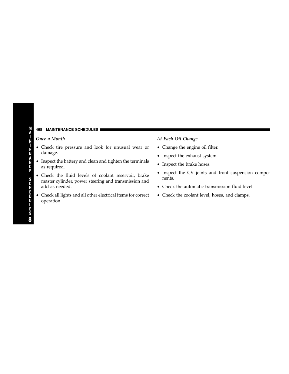 Dodge 2007 Caravan User Manual | Page 468 / 520