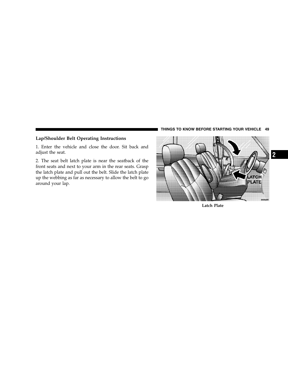 Dodge 2007 Caravan User Manual | Page 49 / 520