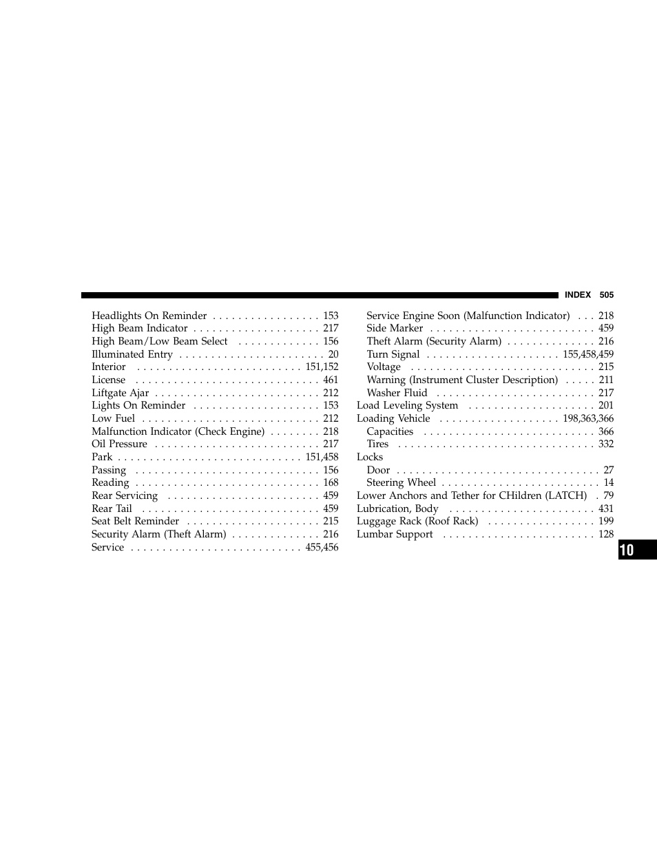 Dodge 2007 Caravan User Manual | Page 505 / 520