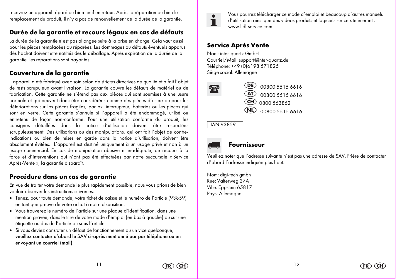 Auriol 4-LD3594 User Manual | Page 7 / 16