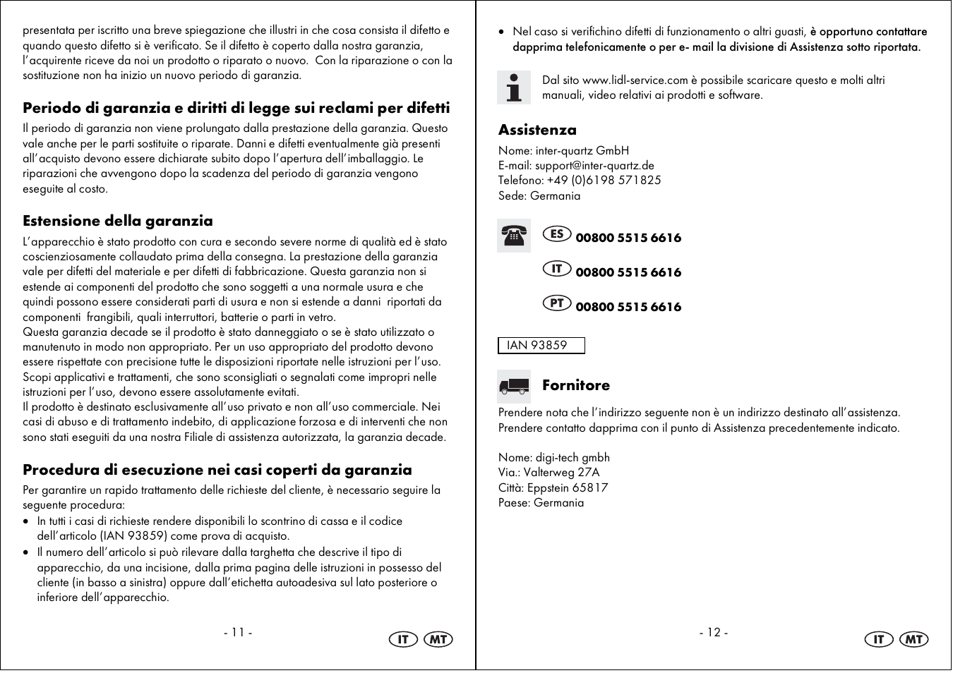 Auriol 4-LD3594 User Manual | Page 7 / 16