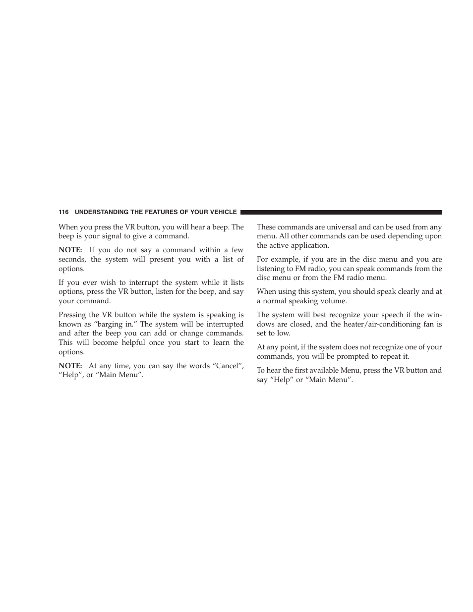 Dodge 2009 Durango User Manual | Page 118 / 498