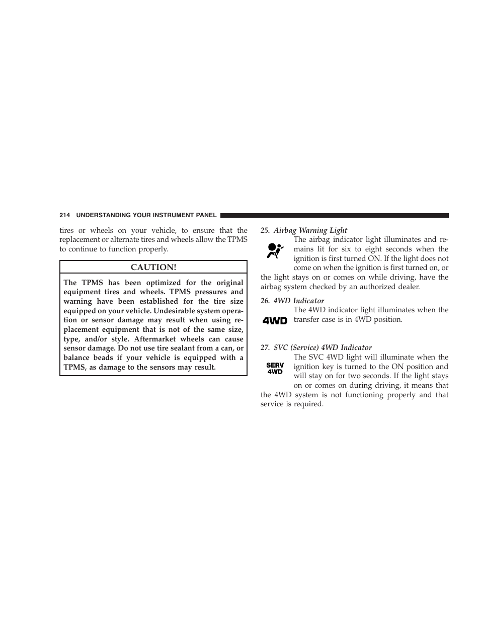Dodge 2009 Durango User Manual | Page 216 / 498