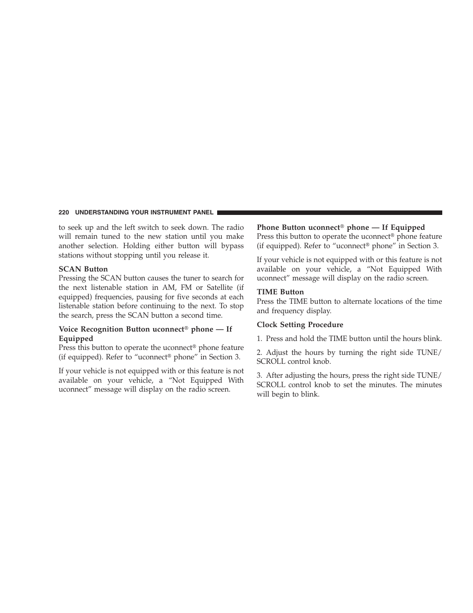 Dodge 2009 Durango User Manual | Page 222 / 498