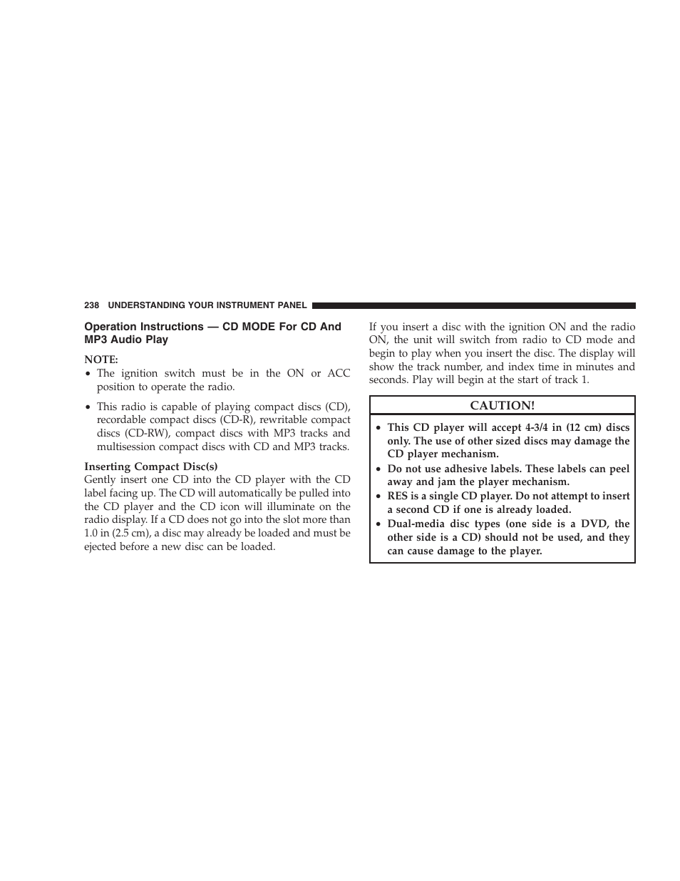 Dodge 2009 Durango User Manual | Page 240 / 498