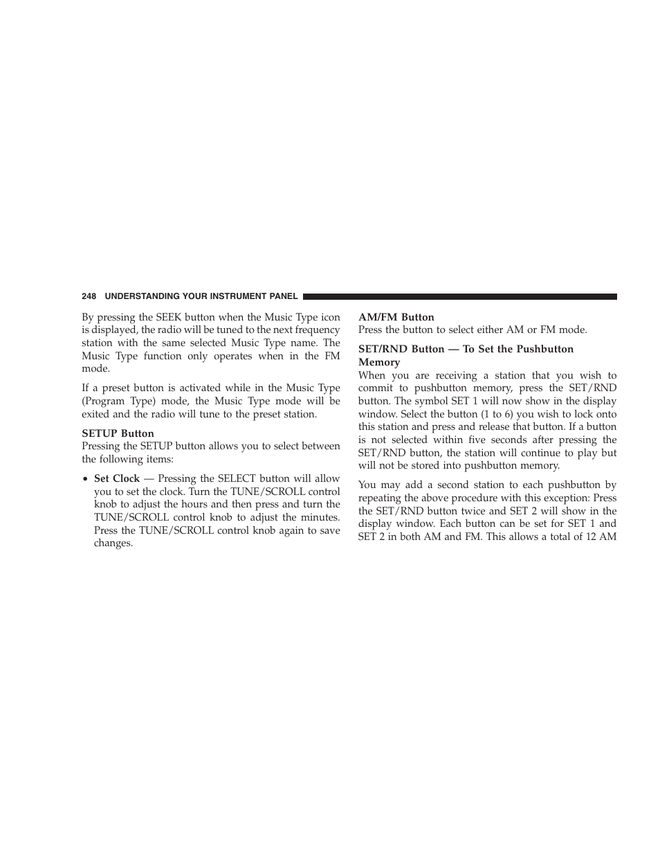 Dodge 2009 Durango User Manual | Page 250 / 498