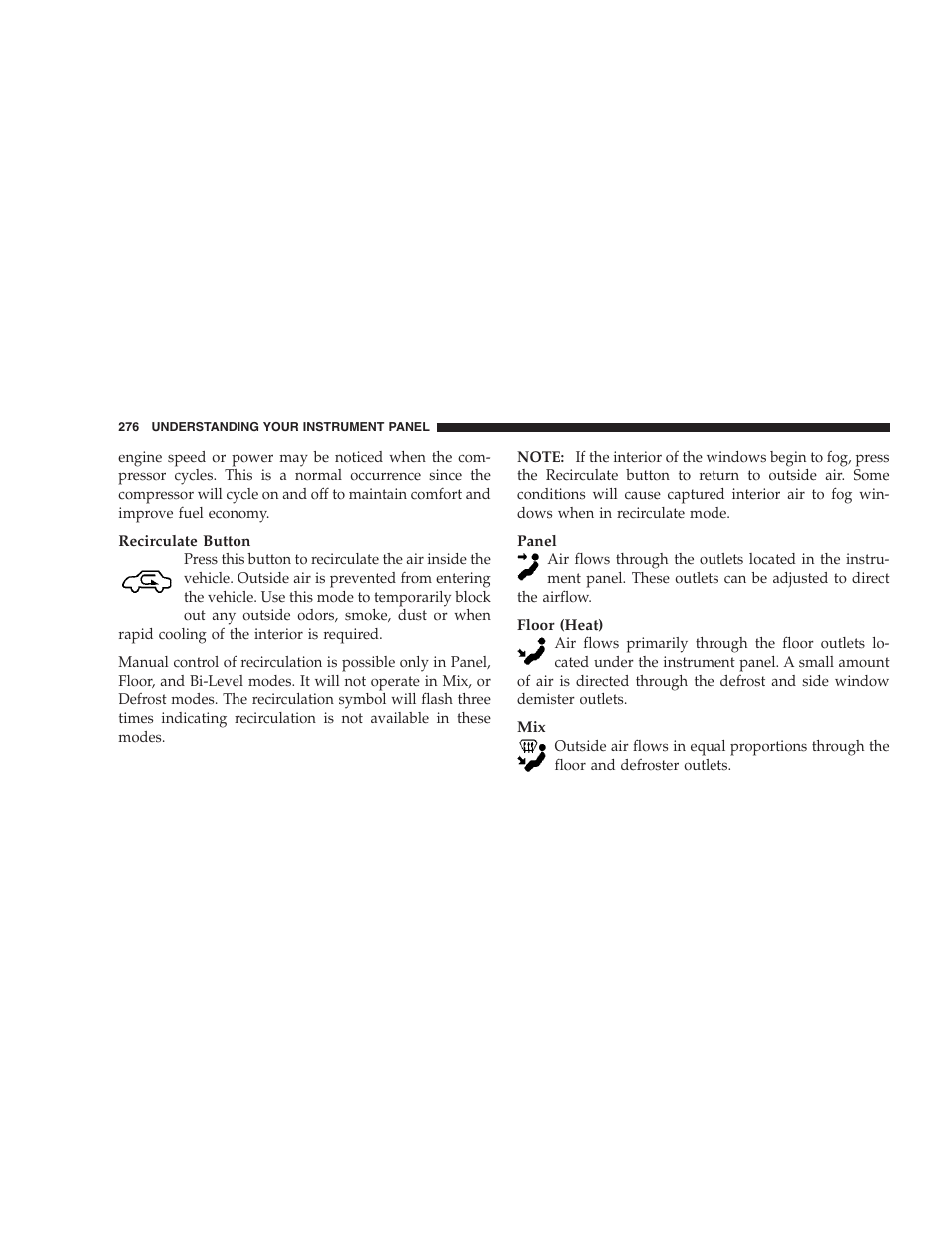 Dodge 2009 Durango User Manual | Page 278 / 498