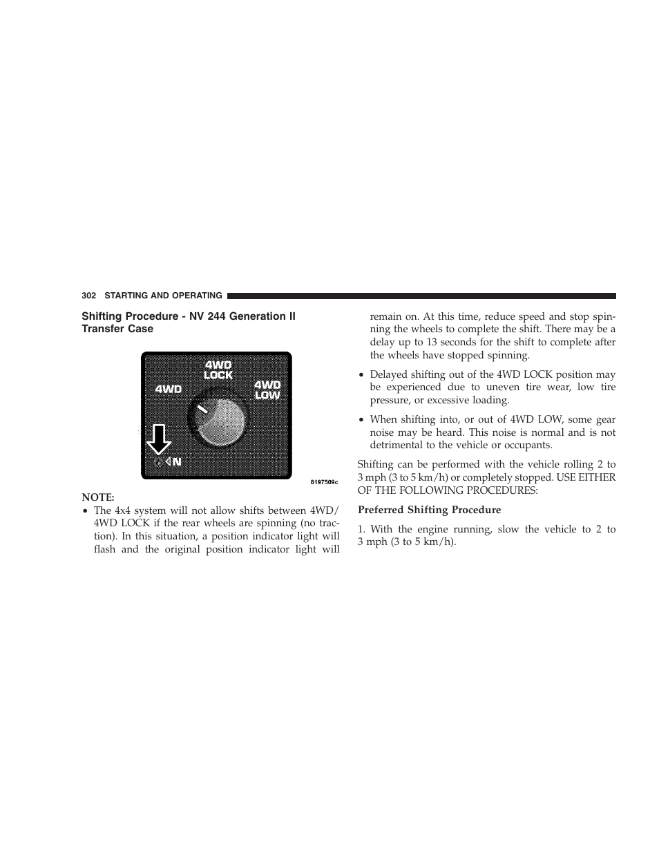 Dodge 2009 Durango User Manual | Page 304 / 498