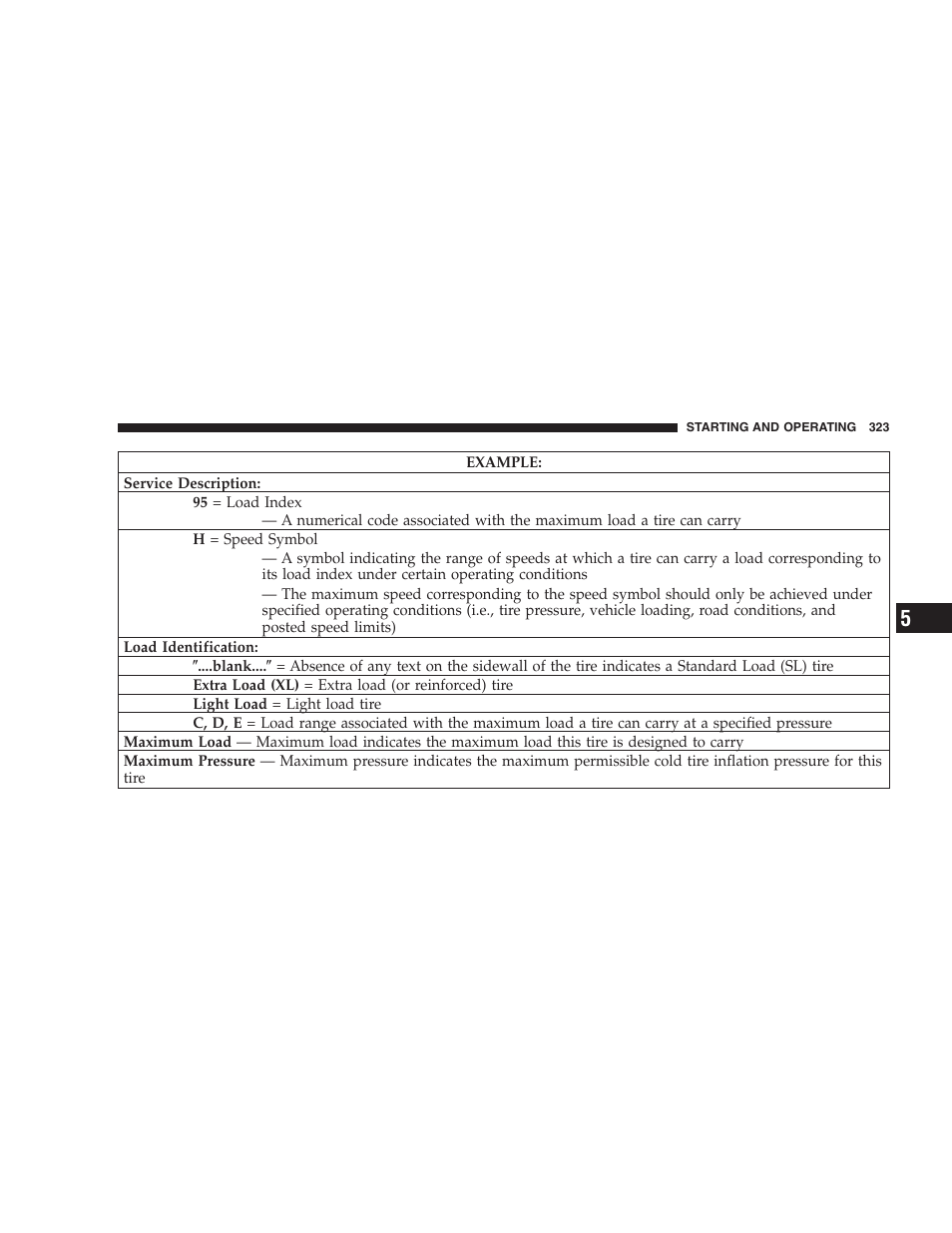 Dodge 2009 Durango User Manual | Page 325 / 498