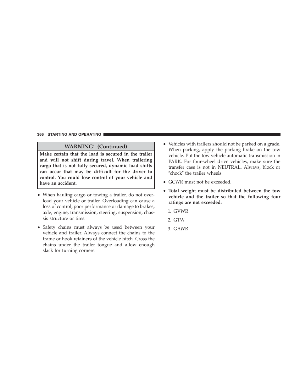 Dodge 2009 Durango User Manual | Page 368 / 498