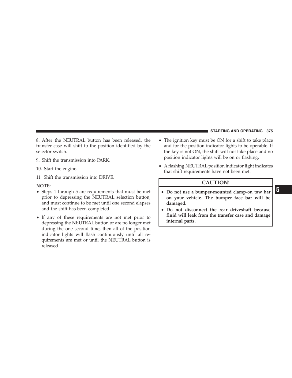 Dodge 2009 Durango User Manual | Page 377 / 498