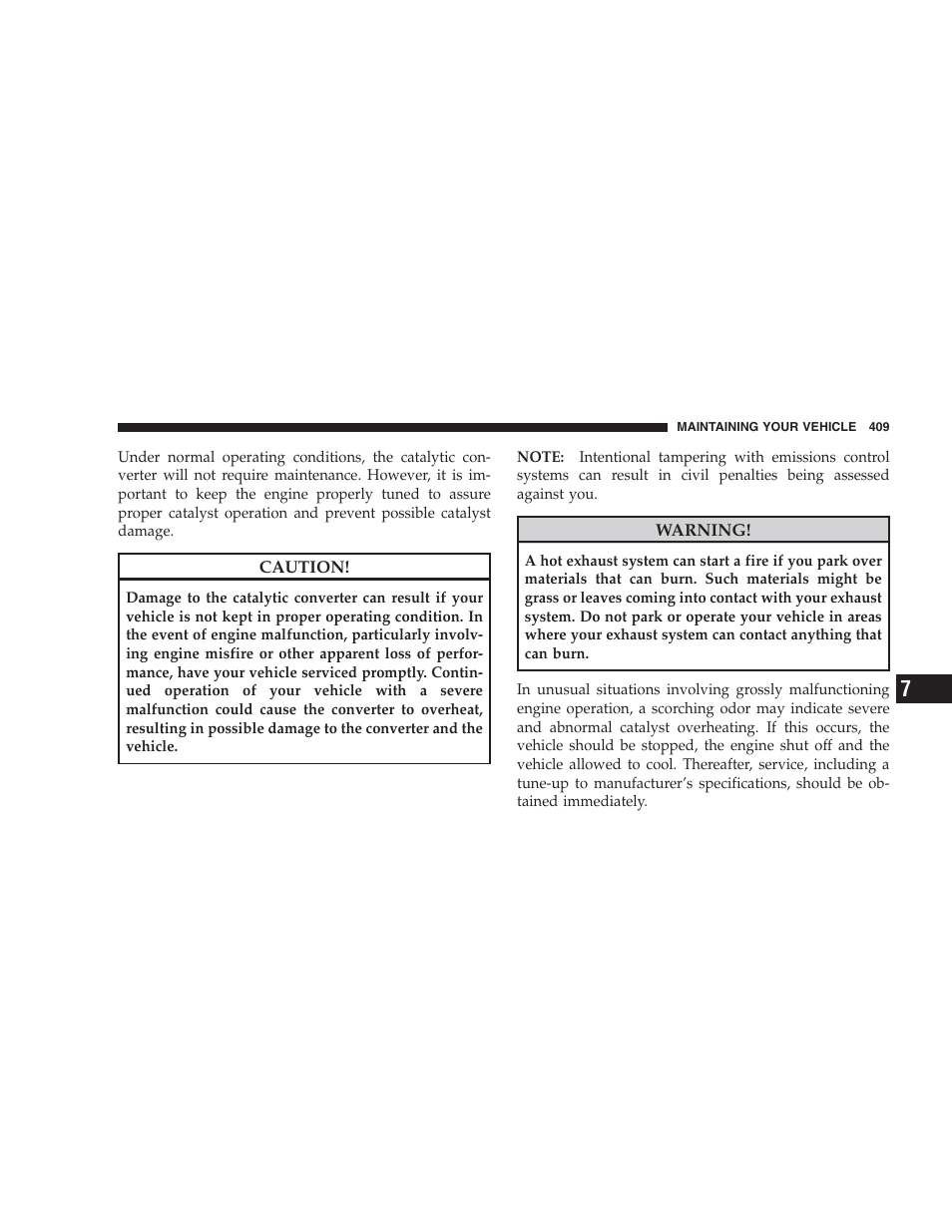 Dodge 2009 Durango User Manual | Page 411 / 498
