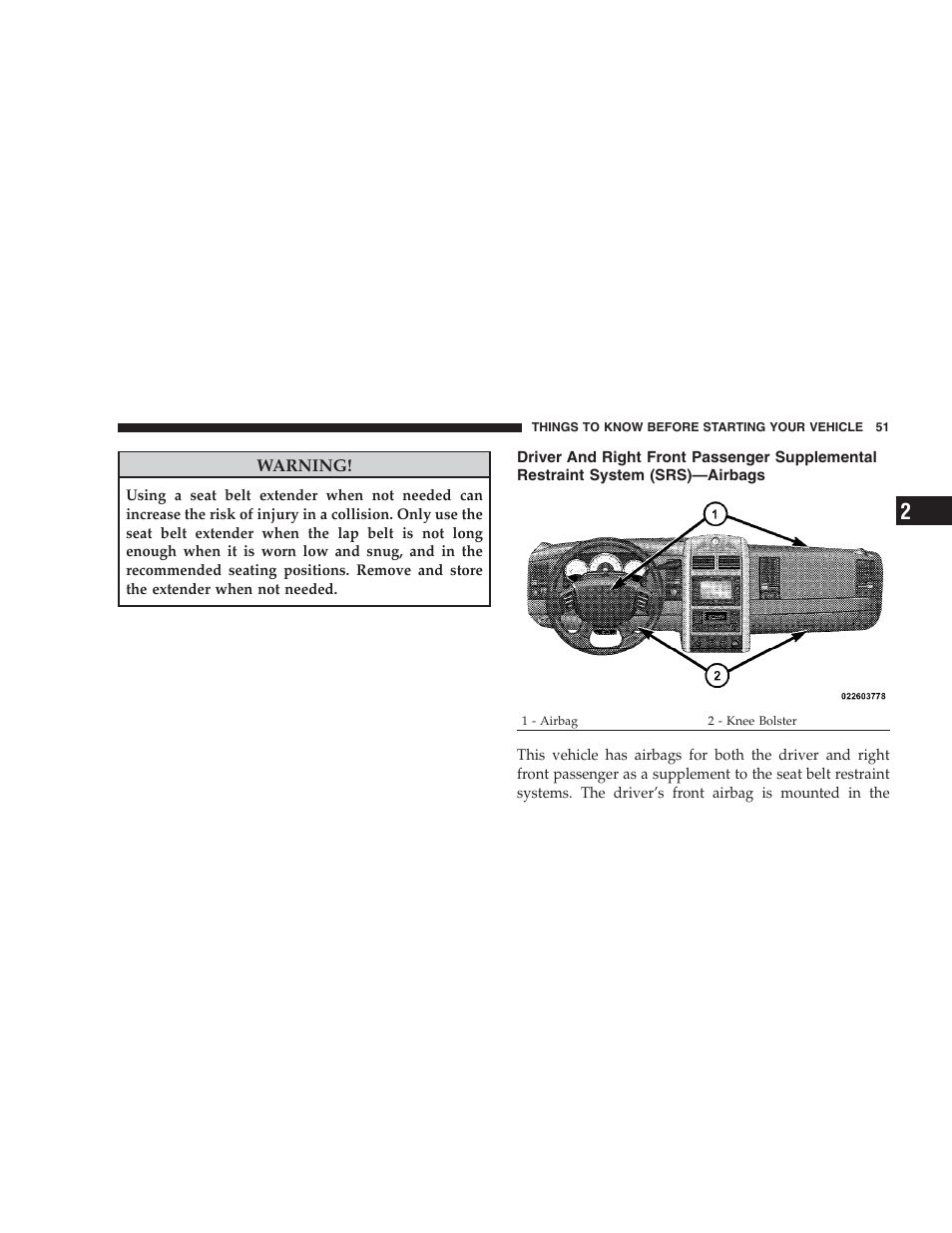 Dodge 2009 Durango User Manual | Page 53 / 498