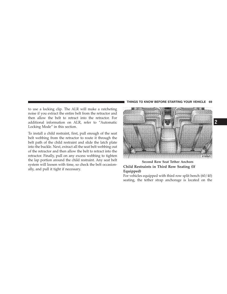 Dodge 2009 Durango User Manual | Page 71 / 498