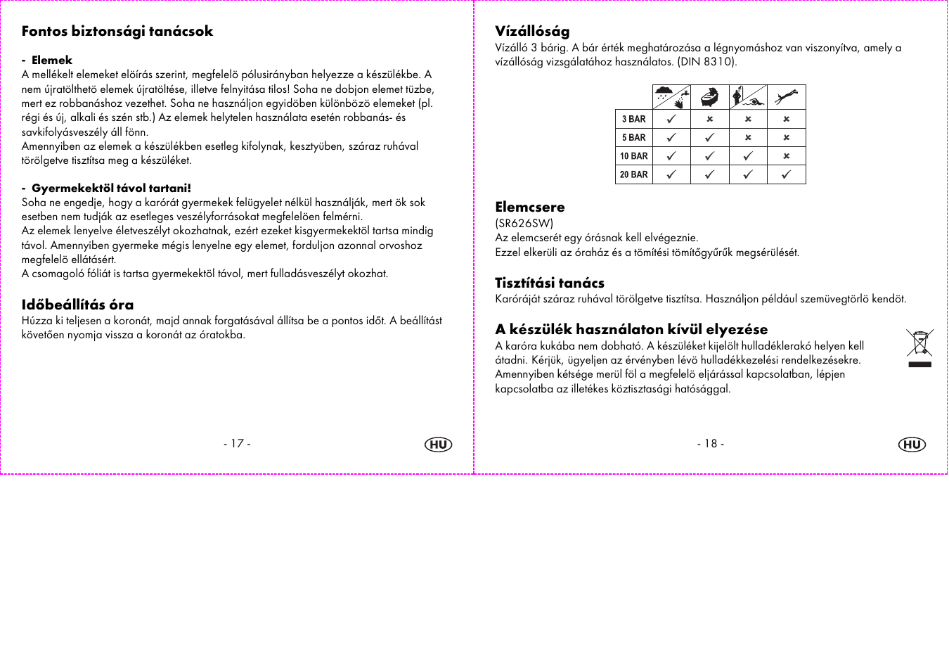 Auriol 2-LD3574 User Manual | Page 10 / 28