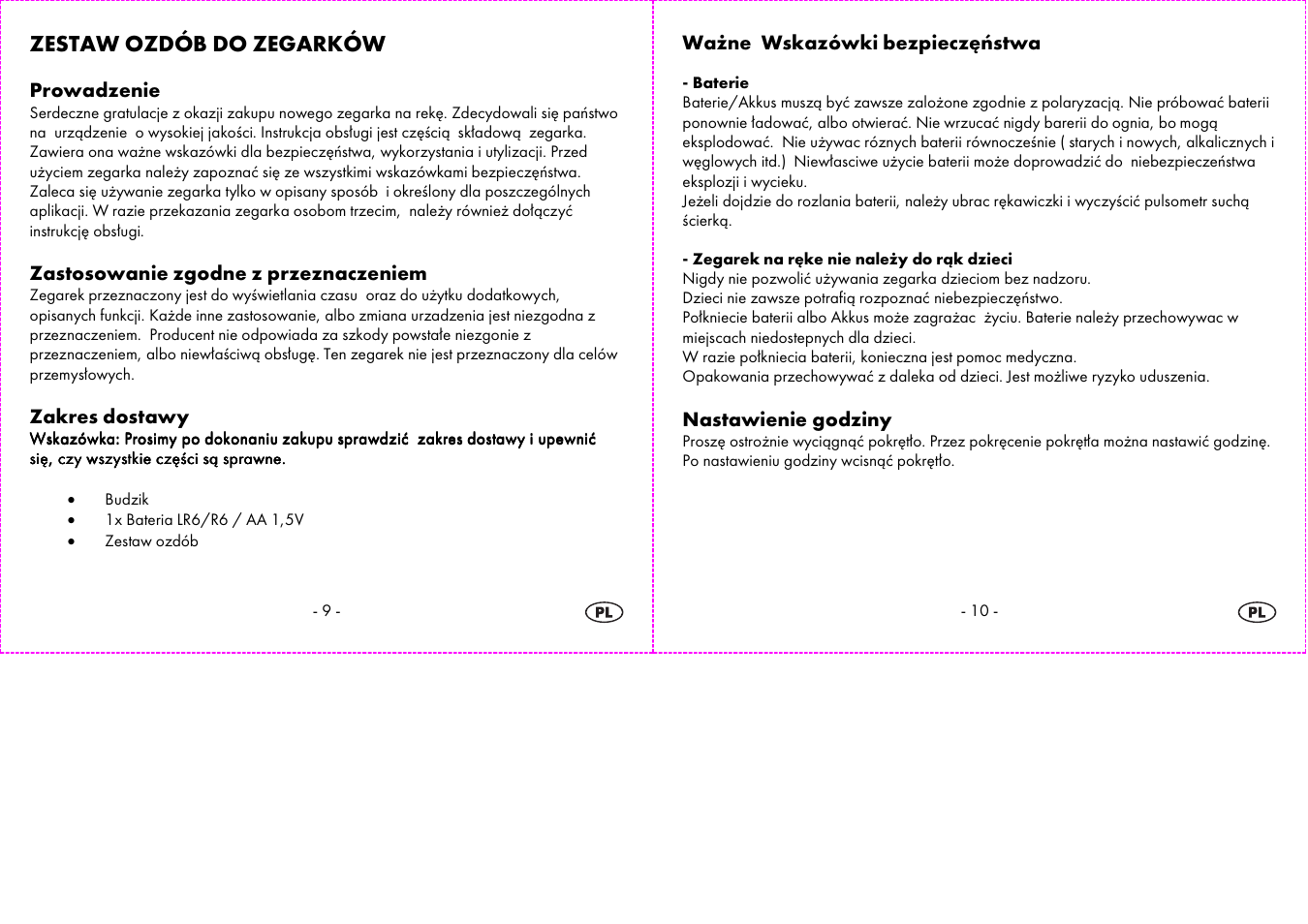 Auriol 2-LD3574 User Manual | Page 6 / 28