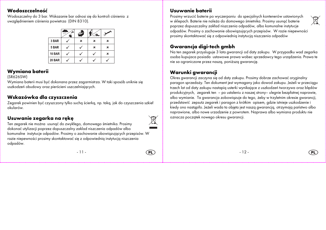 Auriol 2-LD3574 User Manual | Page 7 / 28