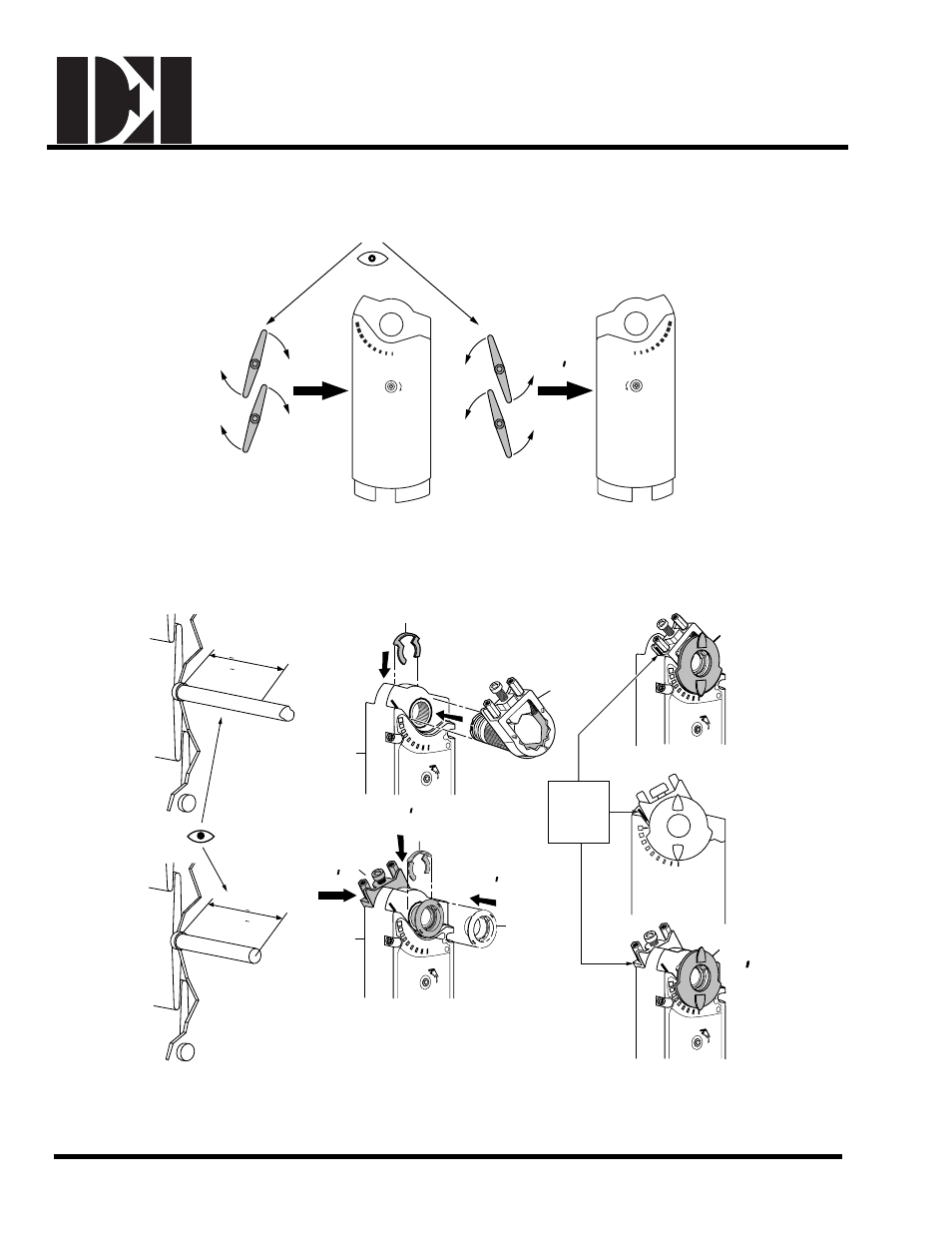 Installation, Dodge engineering & controls, inc, Es142 spring return electronic actuators | Dodge ES142 User Manual | Page 2 / 20