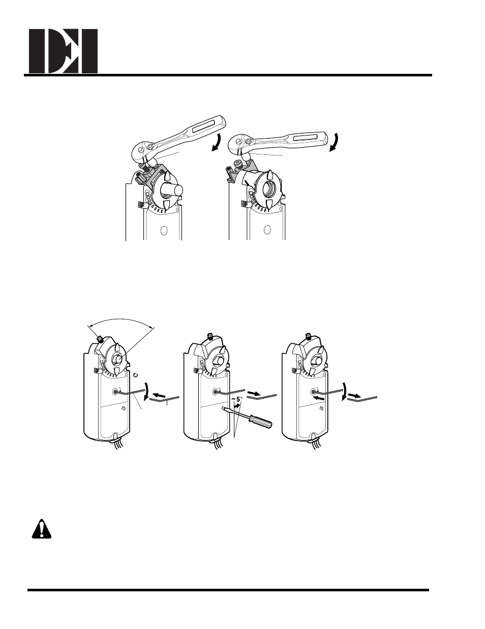Manual override, Dodge engineering & controls, inc, Installation | Es142 spring return electronic actuators | Dodge ES142 User Manual | Page 4 / 20