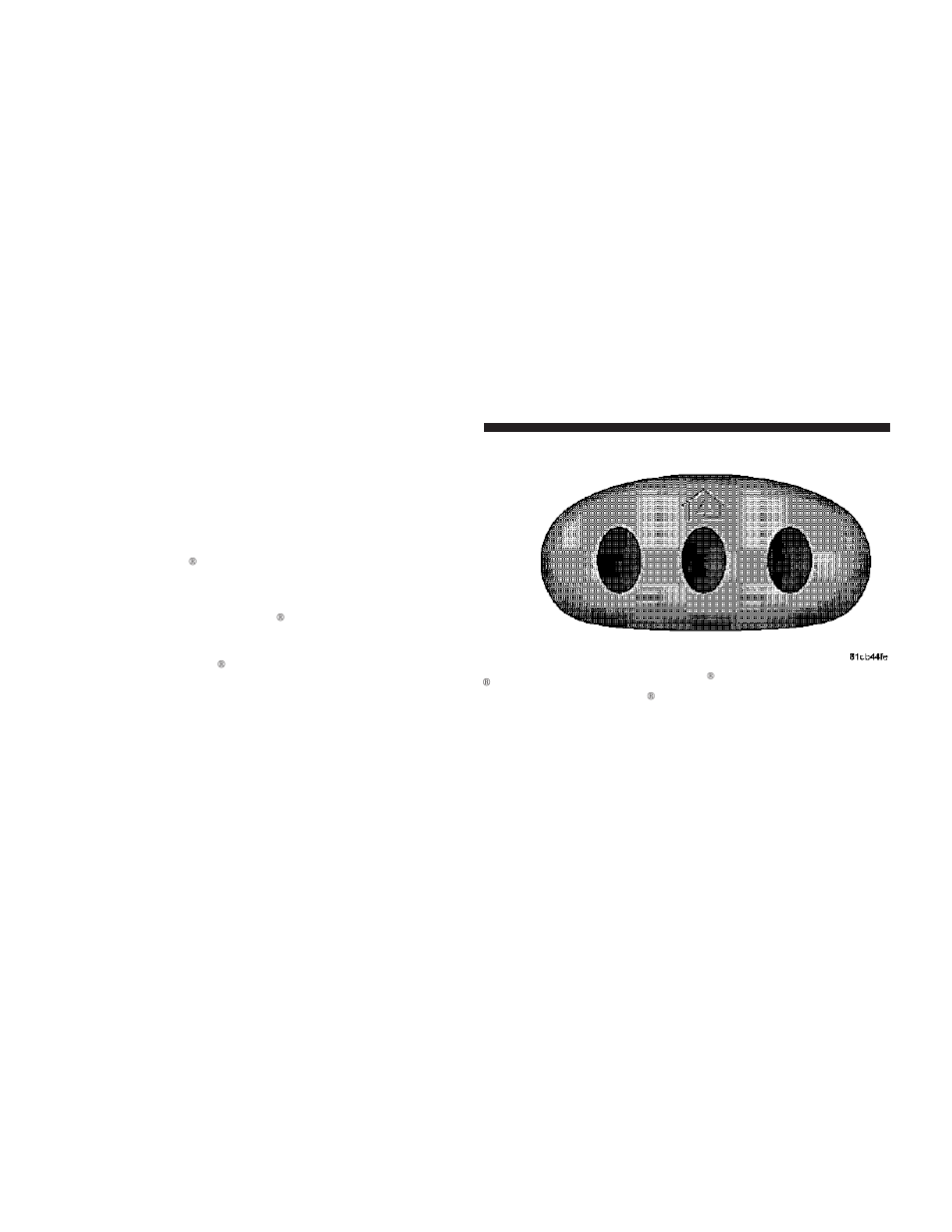 Garage door opener - if equipped, Garage door opener — if equipped | Dodge 2009 Caliber User Manual | Page 140 / 431