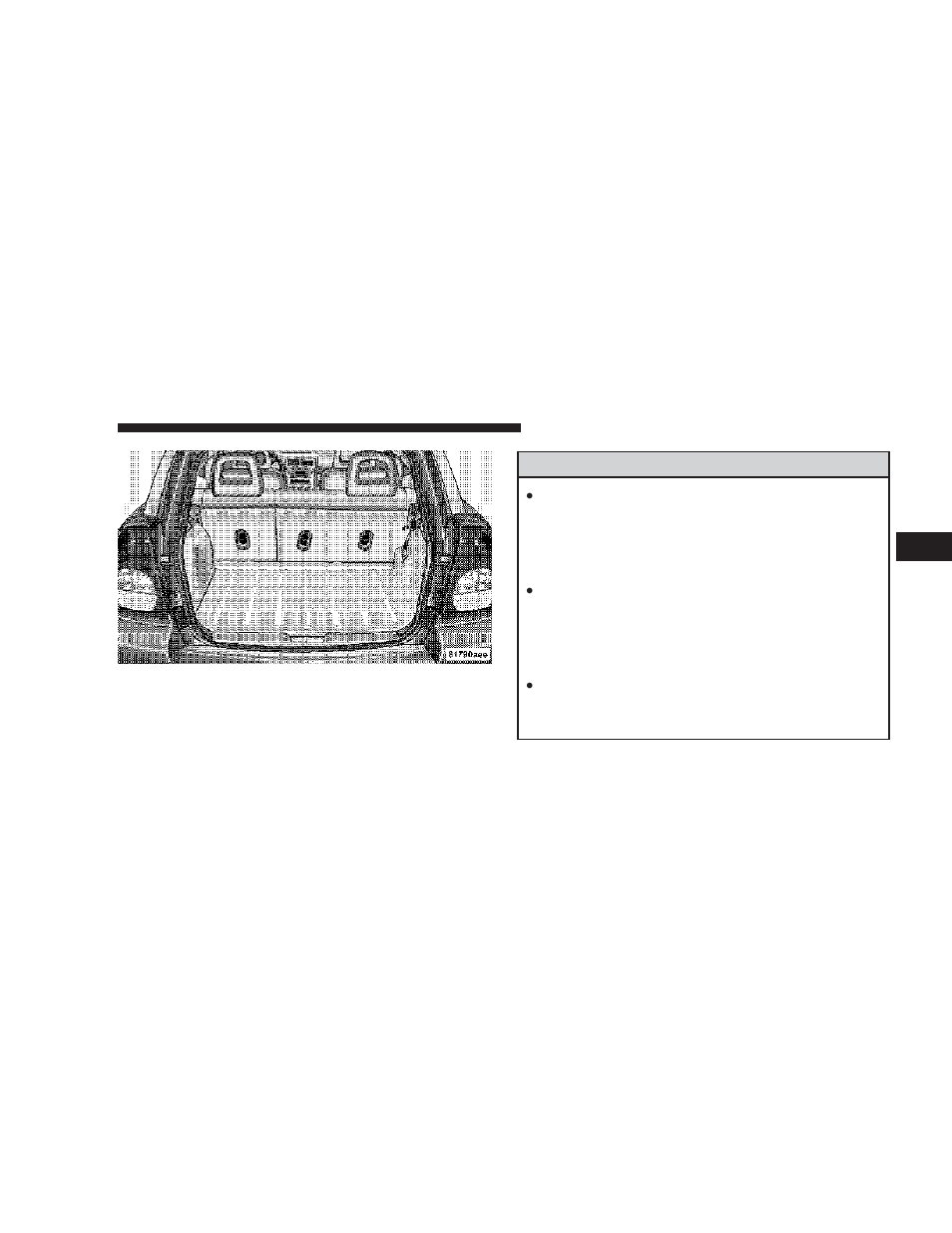 Cargo tie-down loops | Dodge 2009 Caliber User Manual | Page 159 / 431