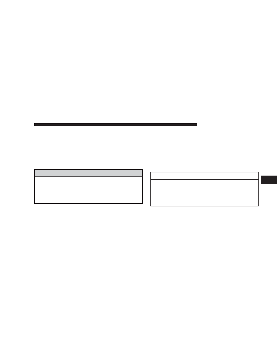 Loose fuel filler cap message, Vehicle loading | Dodge 2009 Caliber User Manual | Page 309 / 431