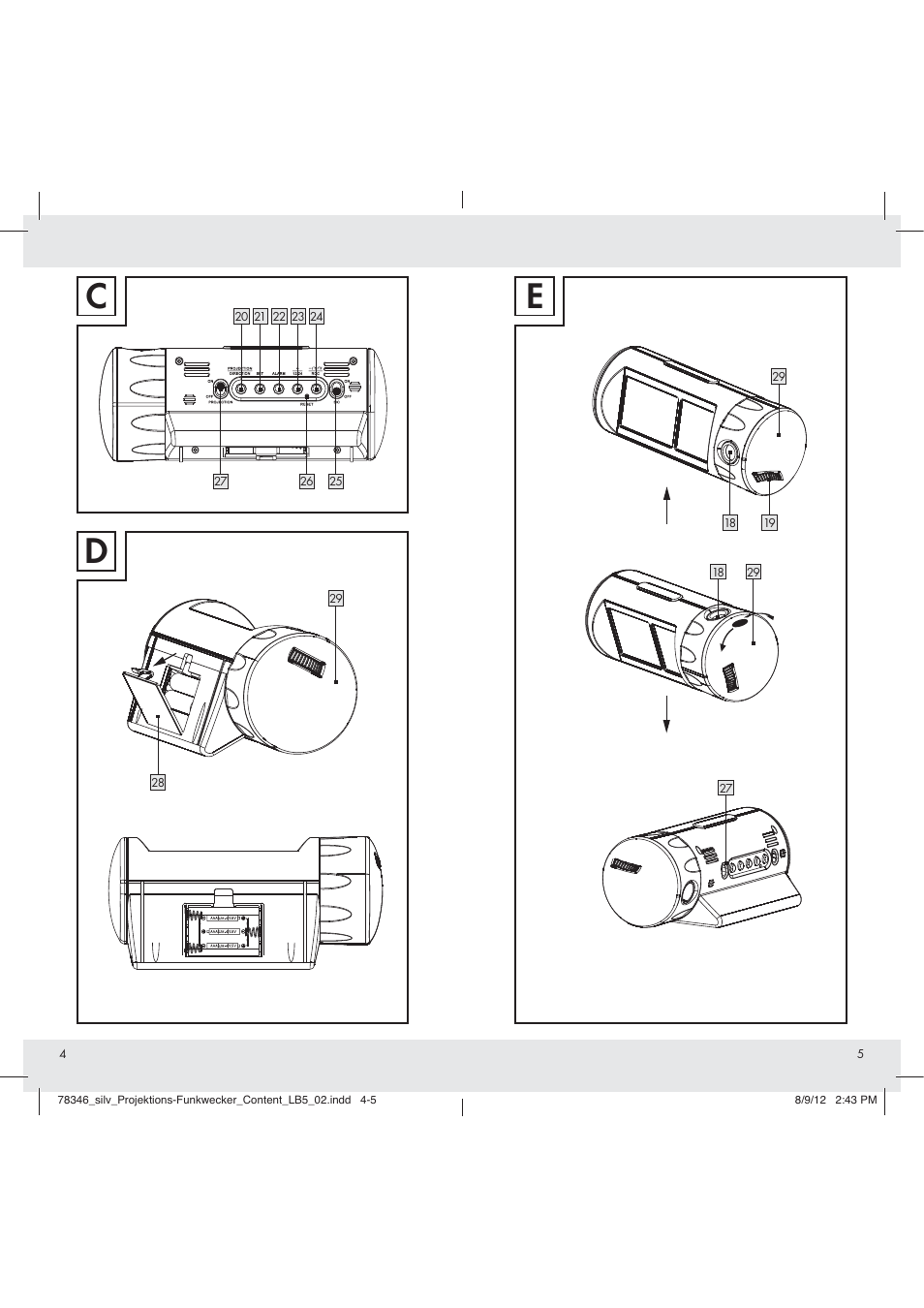 De c | Auriol Z31311 User Manual | Page 4 / 42