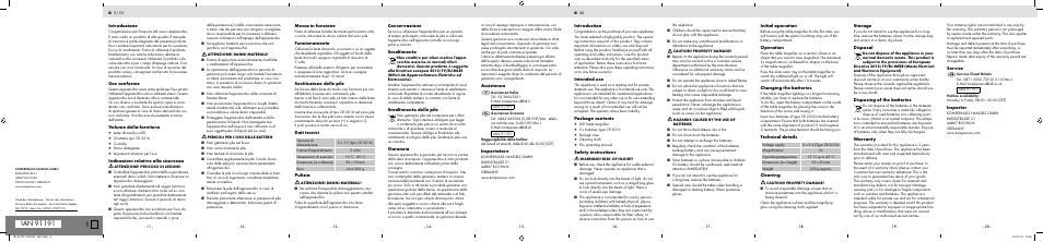Auriol ATL 5 A1 User Manual | Page 2 / 2