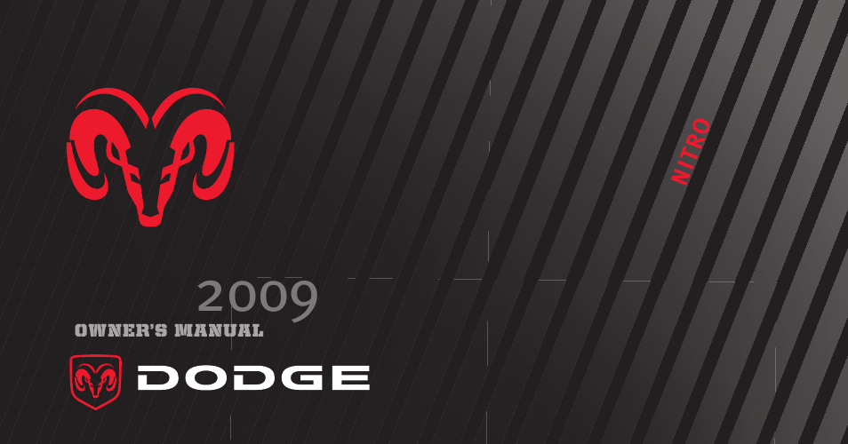 Dodge 2009 Nitro User Manual | 459 pages