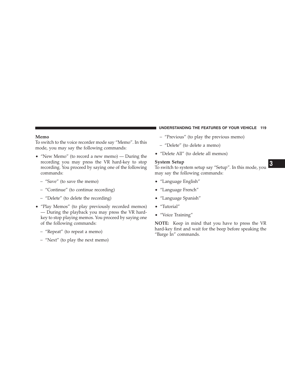 Dodge 2009 Nitro User Manual | Page 121 / 459