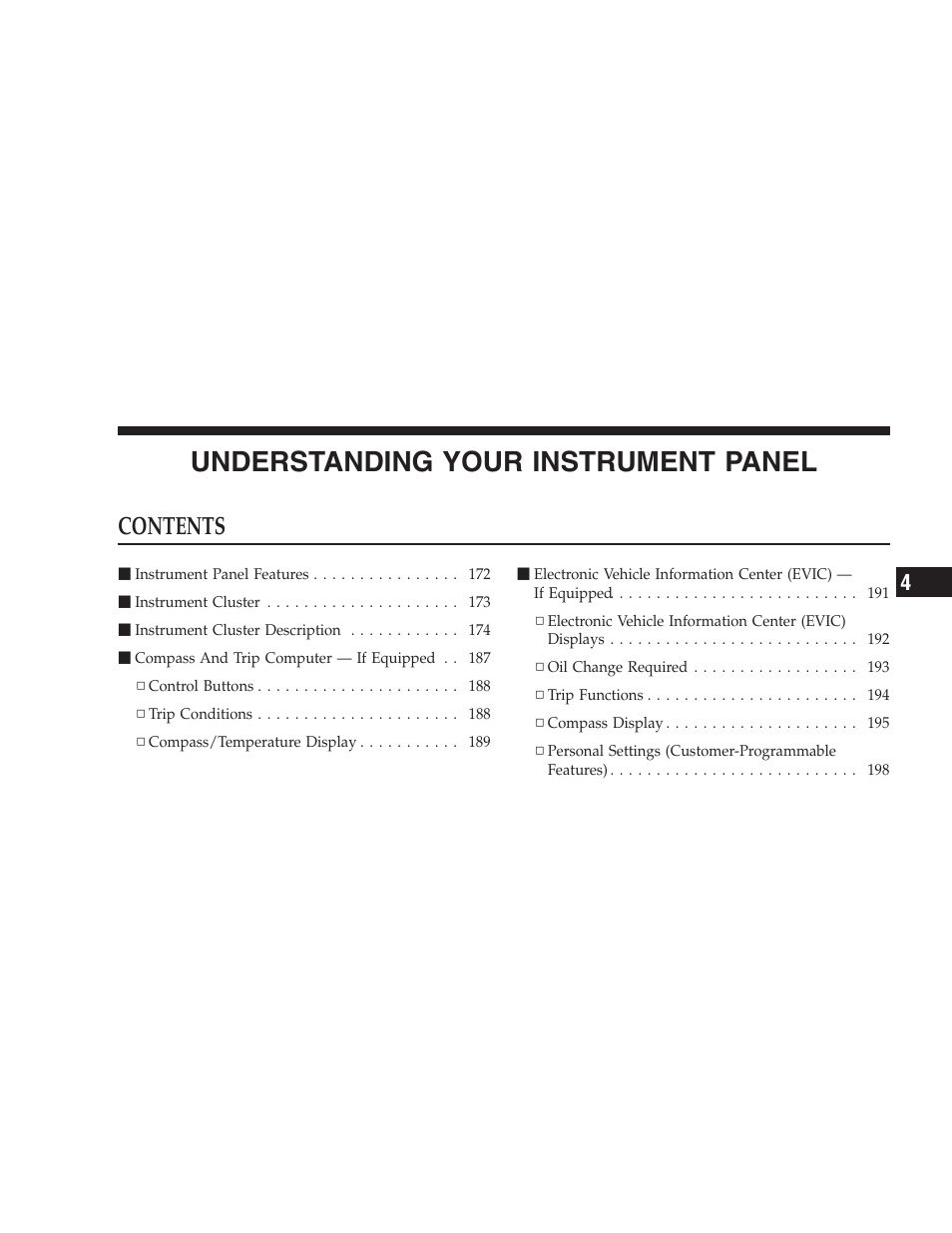 Dodge 2009 Nitro User Manual | Page 171 / 459