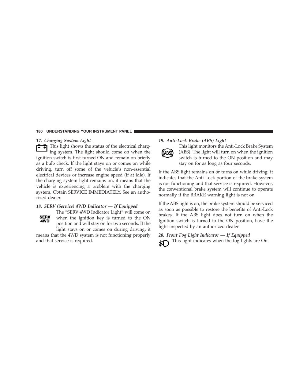 Dodge 2009 Nitro User Manual | Page 182 / 459