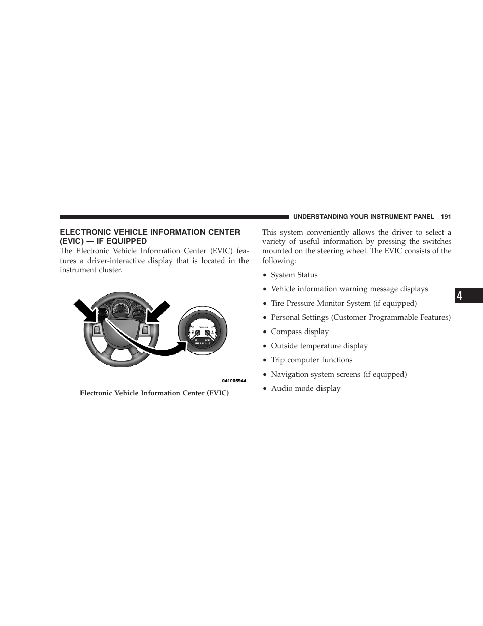 Dodge 2009 Nitro User Manual | Page 193 / 459