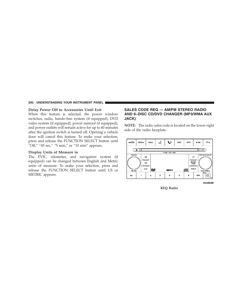 Dodge 2009 Nitro User Manual | Page 202 / 459