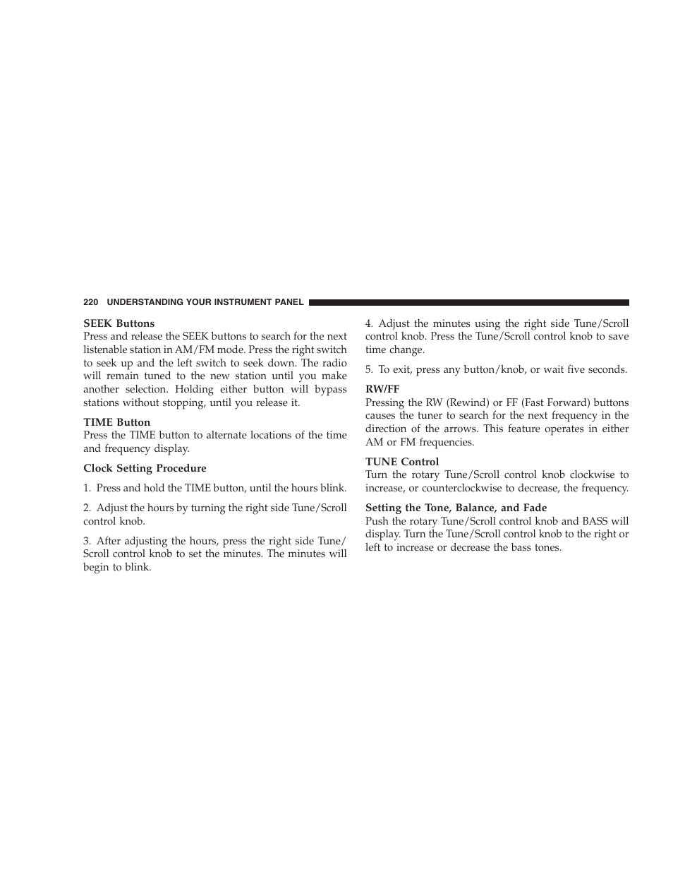 Dodge 2009 Nitro User Manual | Page 222 / 459
