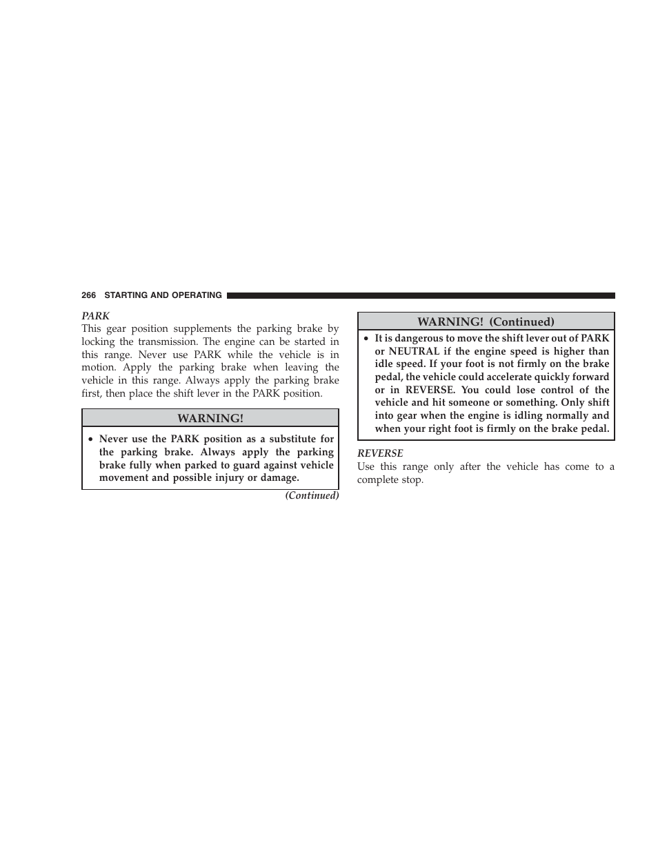 Dodge 2009 Nitro User Manual | Page 268 / 459