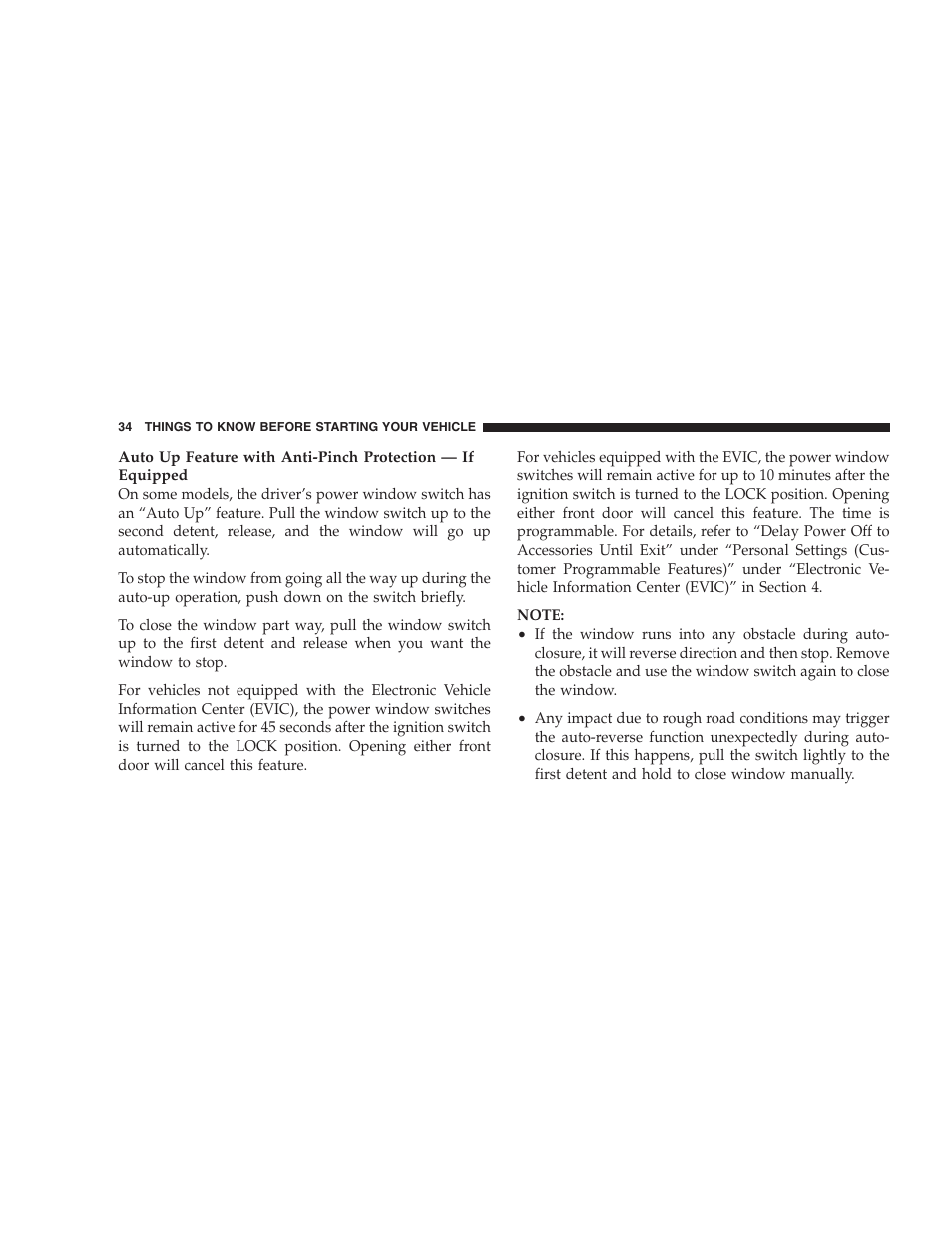 Dodge 2009 Nitro User Manual | Page 36 / 459
